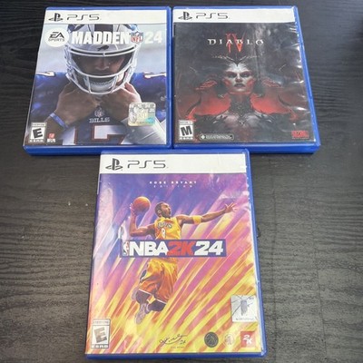Lot of 3 Sony PlayStation 5 PS5 Games Bundle - All TESTED -Titles 