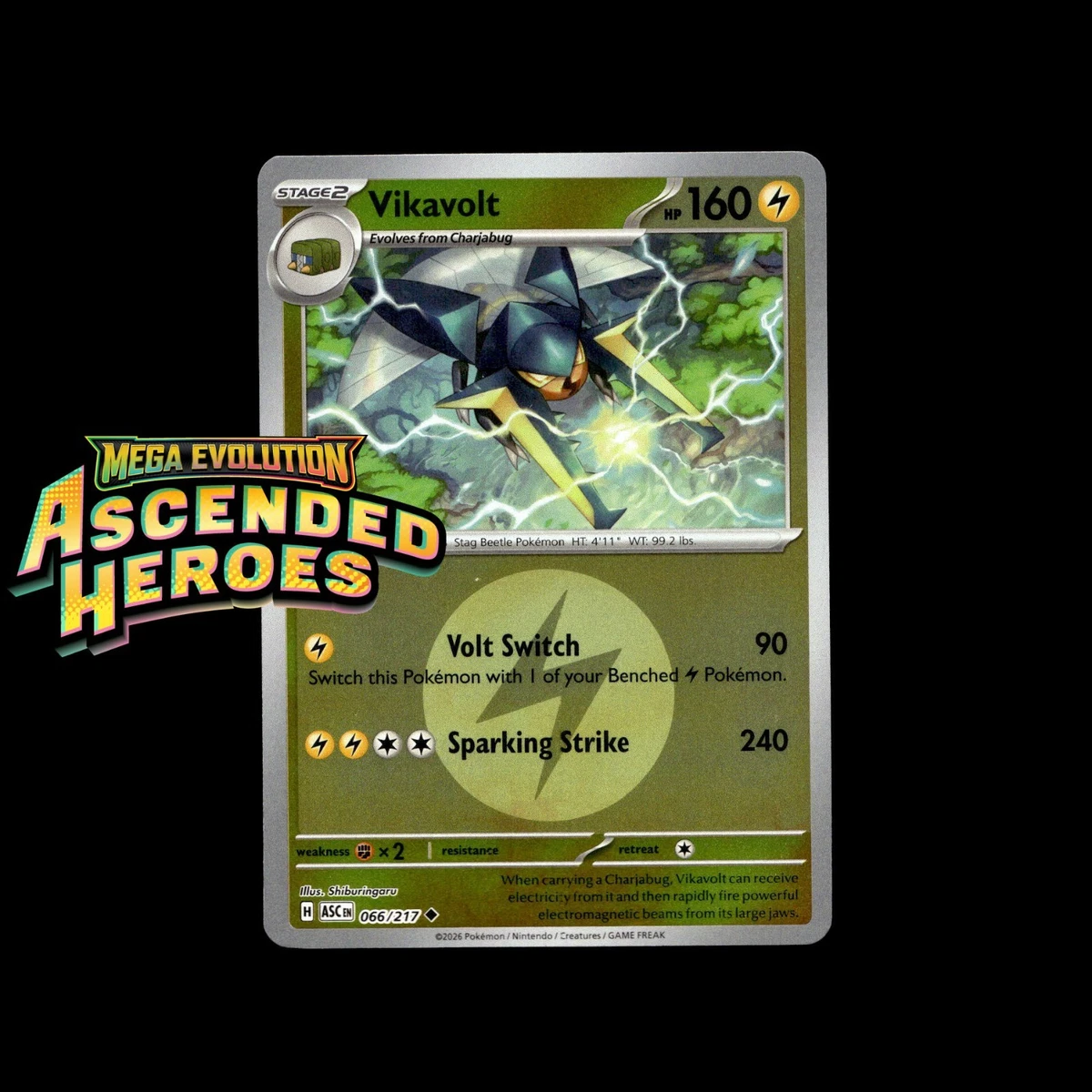 Vikavolt Pokmon TCG Cards for sale | eBay