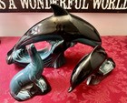A Collection Of Poole Pottery Animals To Include Dolphins And A Seal
