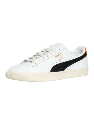 Puma Clyde Basistrainer, Weiß - 45 EU