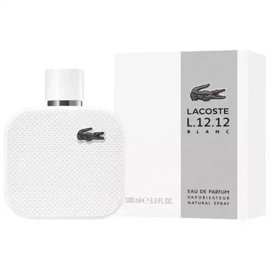 Lacoste L.12.12 Blanc by Lacoste 3.3 oz Eau de Parfum Cologne for Men