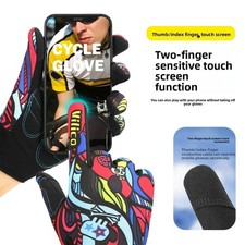 Riding Gloves Road Bikes Shock-Absorbing Anti Slip Touch Screen Sports Gloves