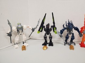 Lego Bionicle: Stars Series Complete Lot W/Gold Armor - Sets (7116 - 7138)