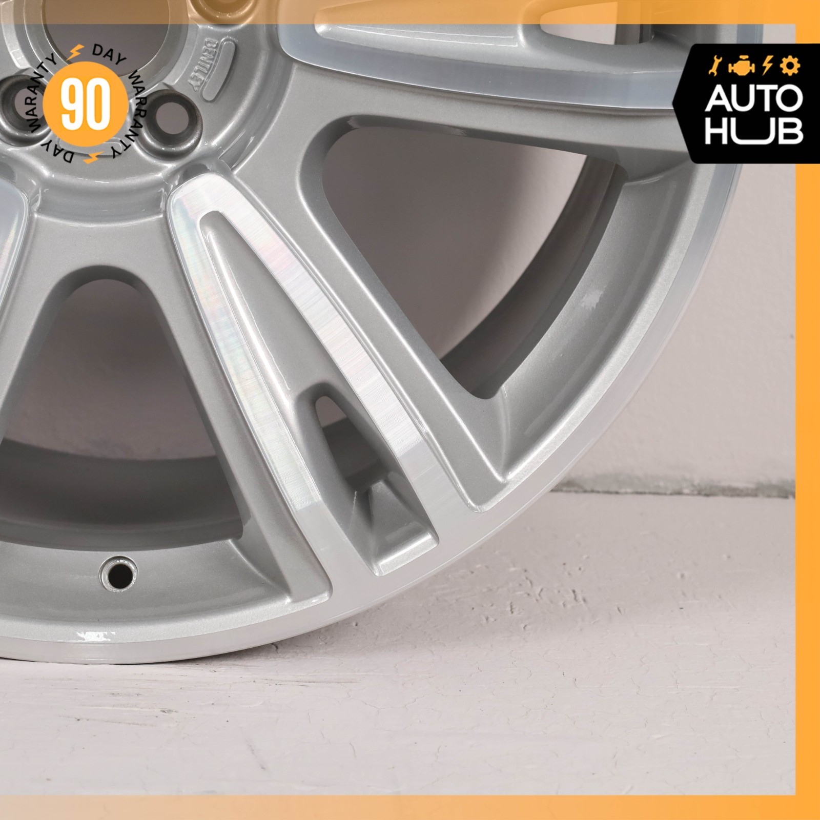 Bentley Continental GT GTC 9.5 x 21 21" Wheel Rim Polish 3W0601025CE OEM