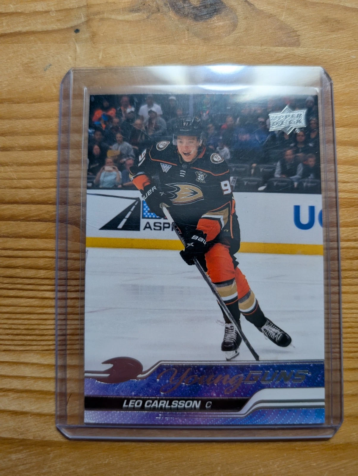 Leo Carlsson trading card