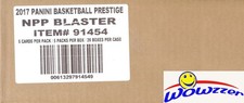 2017/18 Panini Prestige Basketball EXCLUSIVE Factory Sealed 20 Box Blaster CASE