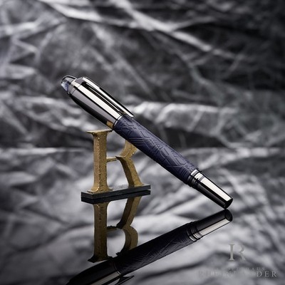 Montblanc Starwalker Spaceblue Doue Rollerball Fineliner ID 130216