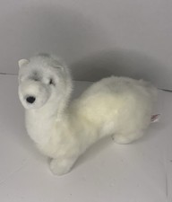 Douglas White Ermine/Stoat/Ferret Plush HTF