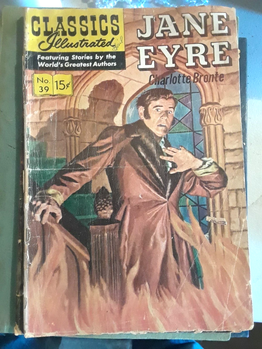 Vintage Classics Illustrated JANE EYRE ISSUE 39 | eBay