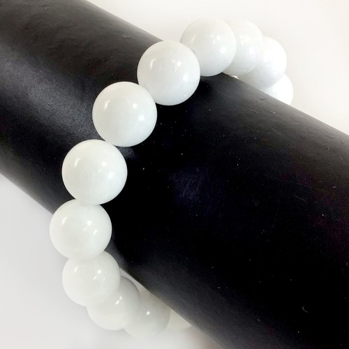 12mm Handmade Round Beaded Stretch Balance Bracelet 6.5-9" Healing Gemstone Gift - Picture 57 of 96
