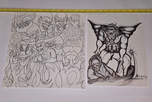 16 DE COLECCIÓN CHICANO TATUAJE ARTE FLASH DIBUJO GRAFFITI LATINO PRISIÓN CALLEJERA Teen Angels - Imagen 20 de 24