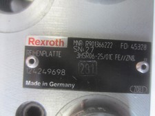 Rexroth Reihenplatte FD 45328 3HSR06-25/01C FE//ZN& MNR:R901366222 Bosch Block