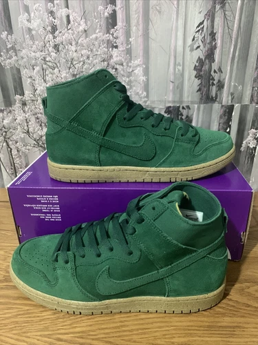 NIKE SB DUNK HIGH PRO DECON HERREN GRÖSSE UK 8 EU 42,5 US 9 GRÜN DQ4489-300