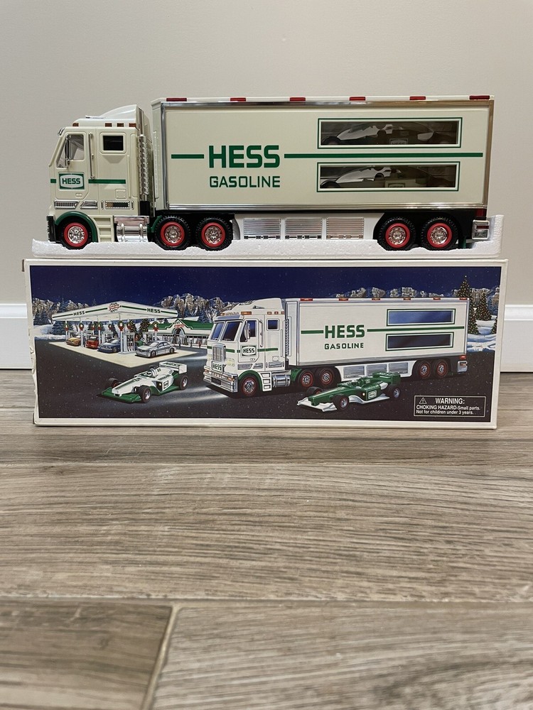 Hess 2003 Toy Truck and Race Cars