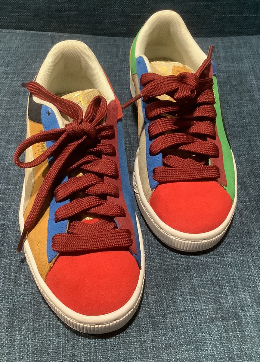 Puma Classix Multicolored Iconic Casual Suede Sneakers Size  display picture 3