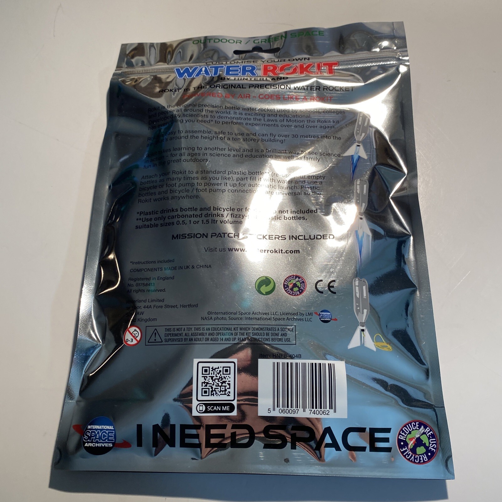NASA Air Rokit up to 100 ft. zan | eBay