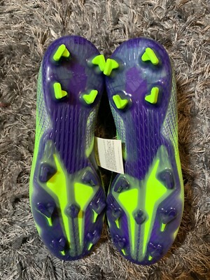 Adidas X GHOSTED.1 FG J Soccer Cleats x Neon Green EG8180 NEW