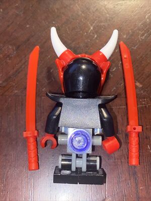 Lego Red Visor Mask + Torso/Head: Ninjago Oni Mask of Vengeance