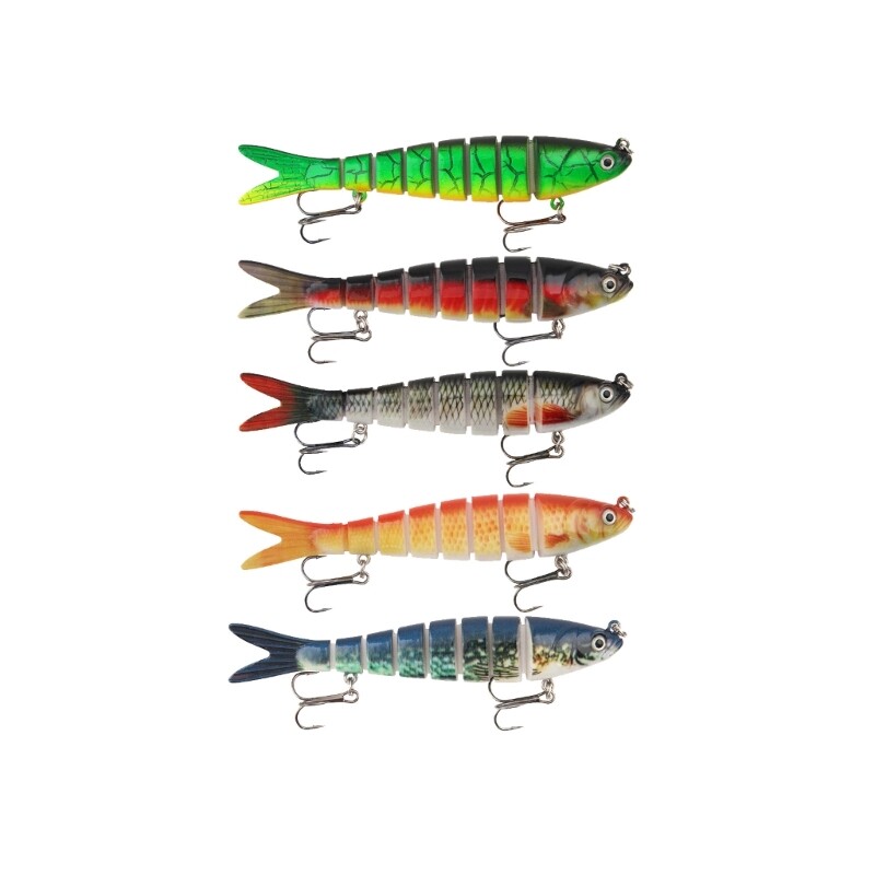 3D Multiple Section Fishing Lures Baits Saltwater Lures Fishing Baits Wobblers - Image 7