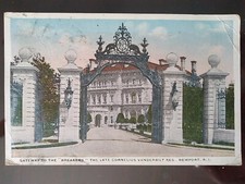 Gateway to Breakers, Late Cornelius Vanderbilt Res, Newport, RI-1920s/30s, Rough