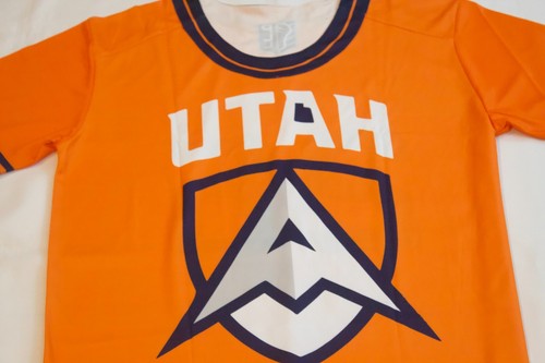 NEU 2024 Herren PLL Utah Archers Lacrosse Club Tom Schreiber Trikot Größe Lg - Bild 2 von 6