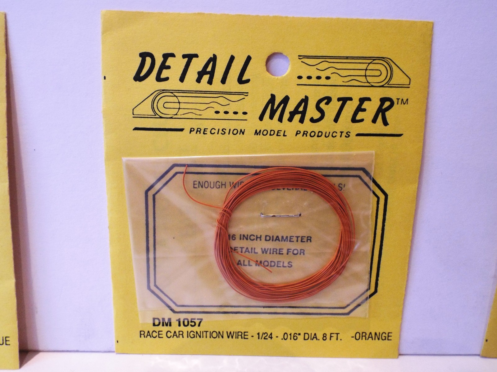 DETAIL MASTER DETAIL WIRE 124 125 PLASTIC MODEL KIT ACCESSORIES MOC