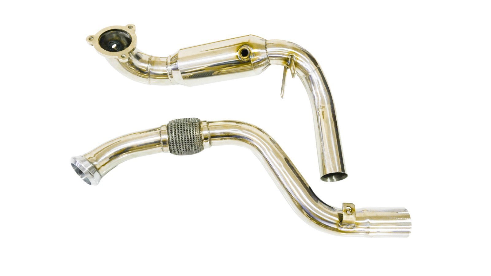 Downpipe Mercedes CLA C117 essence tube de descente inox pour moteur 180 200 250