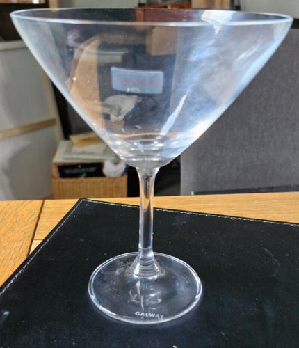 Galway crystal elegance martini glass - Picture 3 of 3