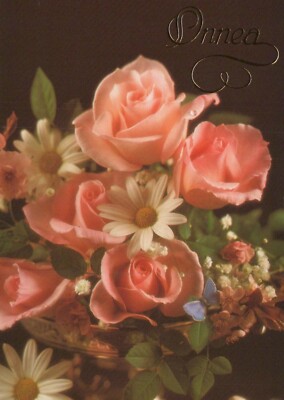 FLOWERS Vintage Ansichtskarte Postkarte CPSM #PAS595.D