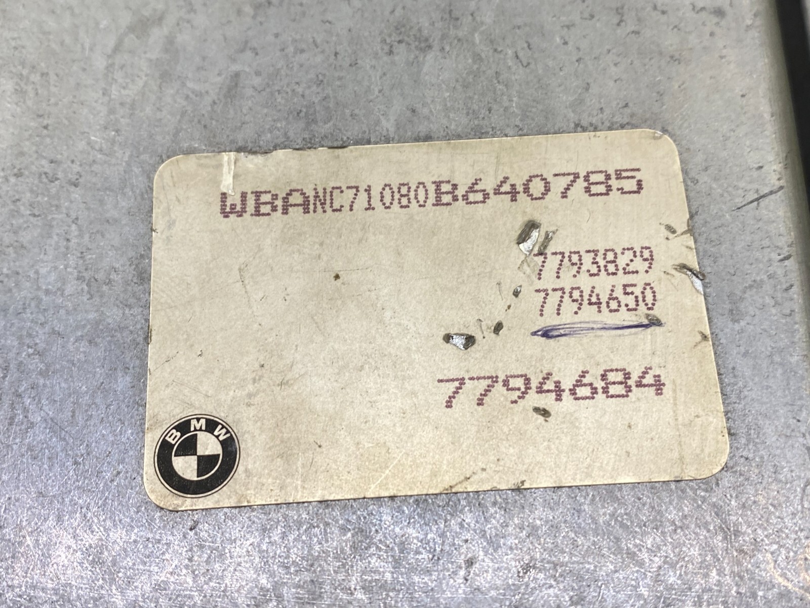 Bmw 5 Series E60 E61 Diesel Engine Control Module Unit ECU