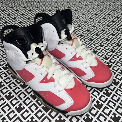 Air Jordan Retro VI 6 GS Coral Pink VI 6 384665-161 Size 5Y | eBay