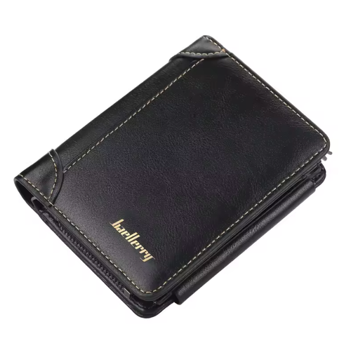 Leather Men Wallets High Quality Zipper Short Desigh Card Holder - Picture 4 of 7