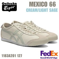 Onitsuka Tiger MEXICO 66 CREAM/LIGHT SAGE 1183A201 127 UNISEX NEW 