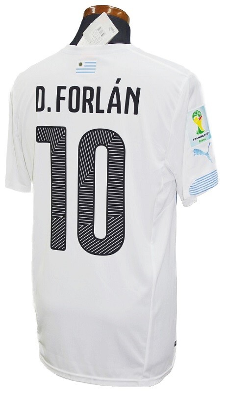 NWT Forlan 10 M URUGUAY National Team 2014 Away Jersey Camiseta