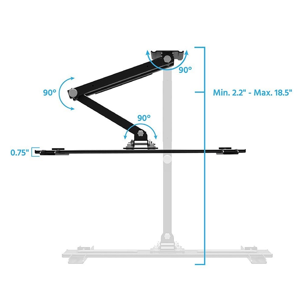 Outdoor TV Wall Mount Bracket Full Motion 32 40 42 47 50 55 60 65 70 80 90 100"