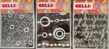Gelli Arts Stencils 5" x 7" ~ YOU CHOOSE!