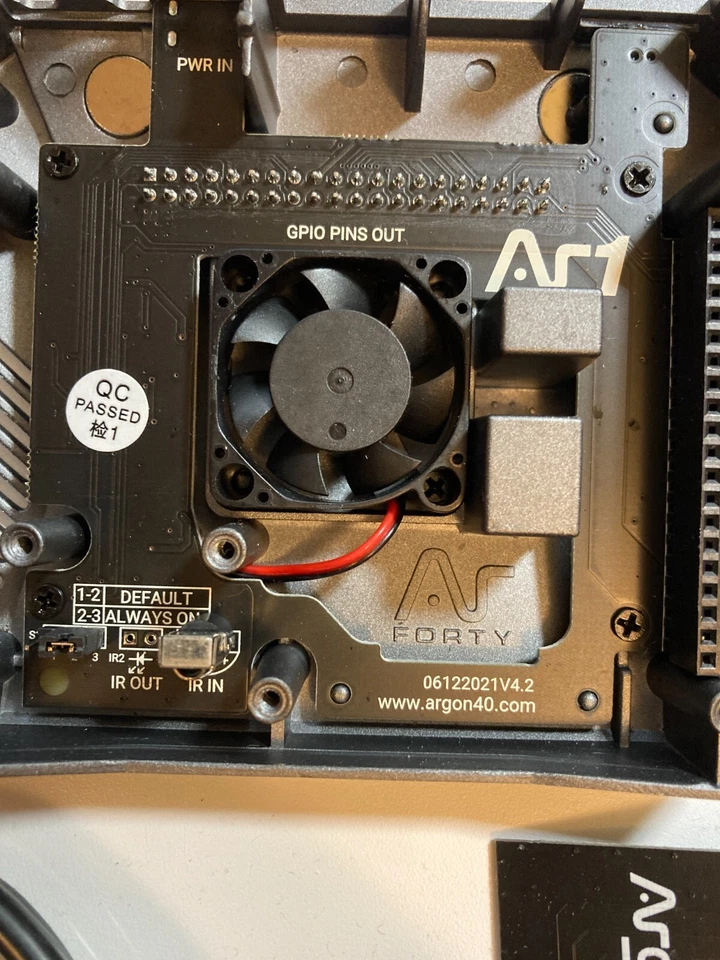 Argon Forty 40 Raspberry Pi Case / Boards / Cables - No Screws - Untested - Image 3 of 4