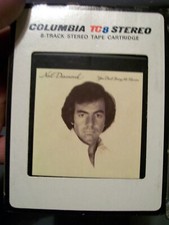 NEIL DIAMOND YOU DON'T BRING ME FLOWER 8 TRACK TAPE CARTRIDGE COLUMBIA TC8