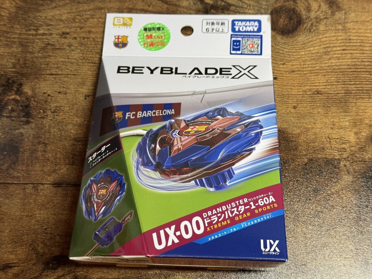 Takara Tomy Beyblade X | UX-00 FC Barcelona Dran Buster 1-60A - HK