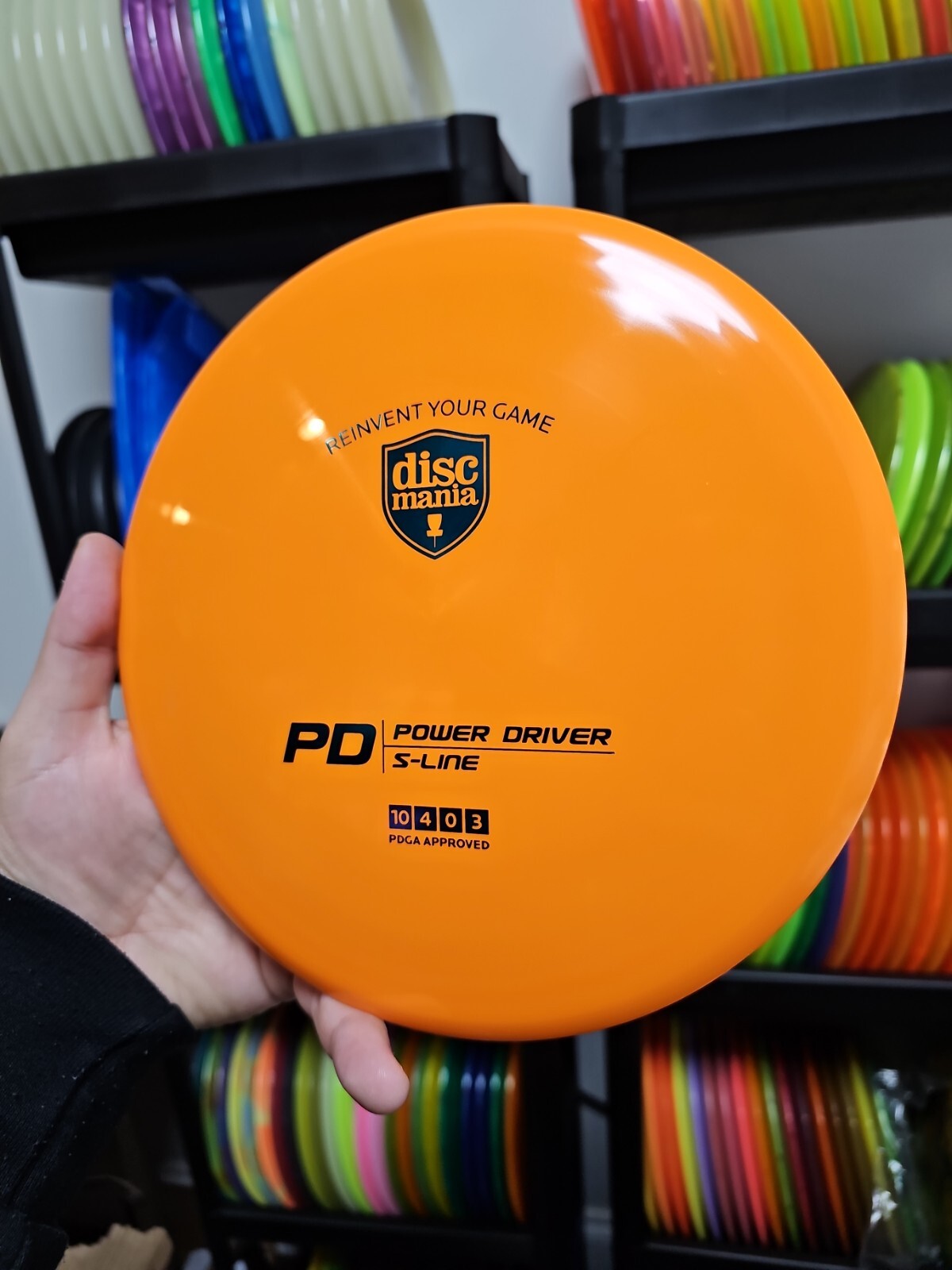 Discmania Originals Orange 173g S-Line PD Disc Golf Fairway Driver | eBay