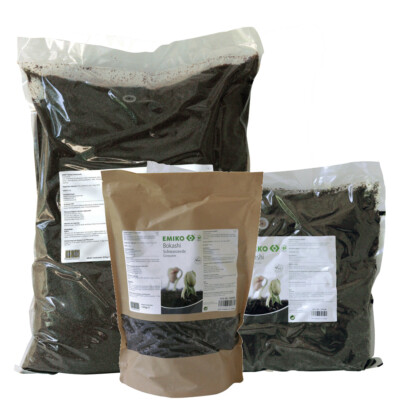 Bokashi, EMDünger rein pflanzlich, oder mit Pflanzenkohle, EMIKO eBay