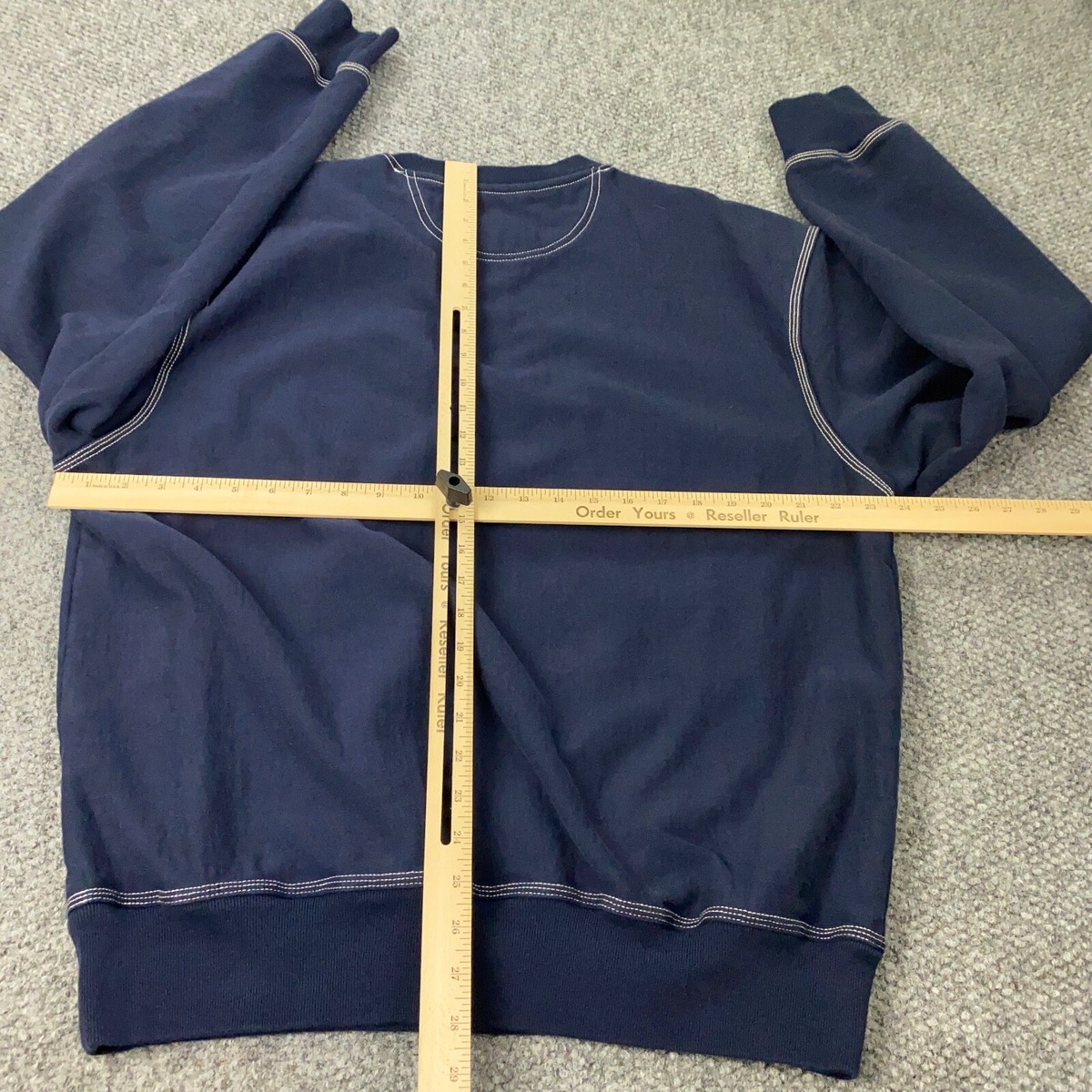 Stussy Contrast Stitch Label Crew Mens XL Blue Sweatshirt | eBay Stussy Contrast Stitch Label Crew Mens XL Blue Sweatshirt | eBay