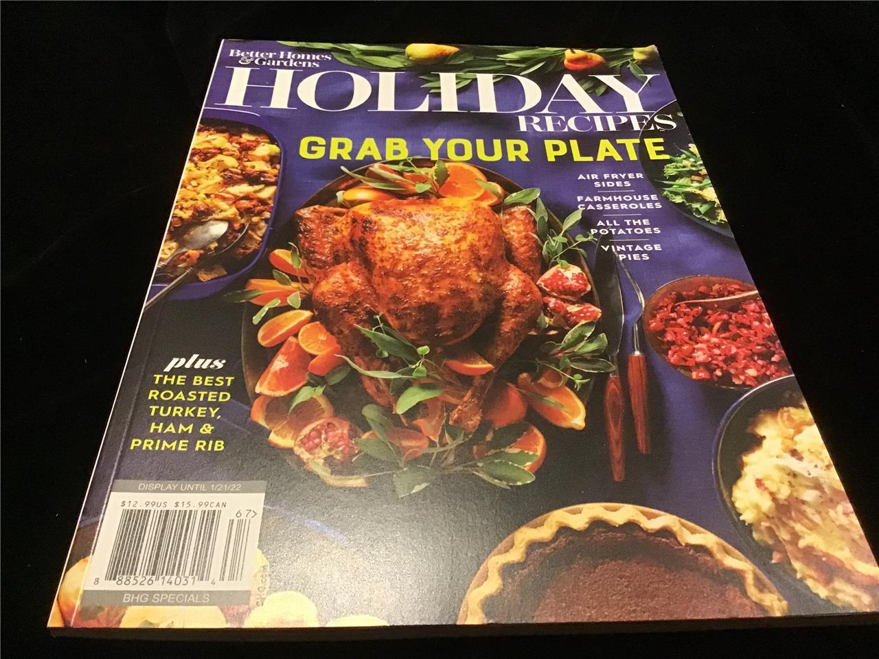 Better Homes & Gardens Magazine Holiday Recipes, Air Fryer Sides