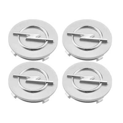 4x 64mm Für OPEL Radkappen Nabendeckel Alufelgen Wheel Caps Felgendeckel Silver - Bild 1 von 4