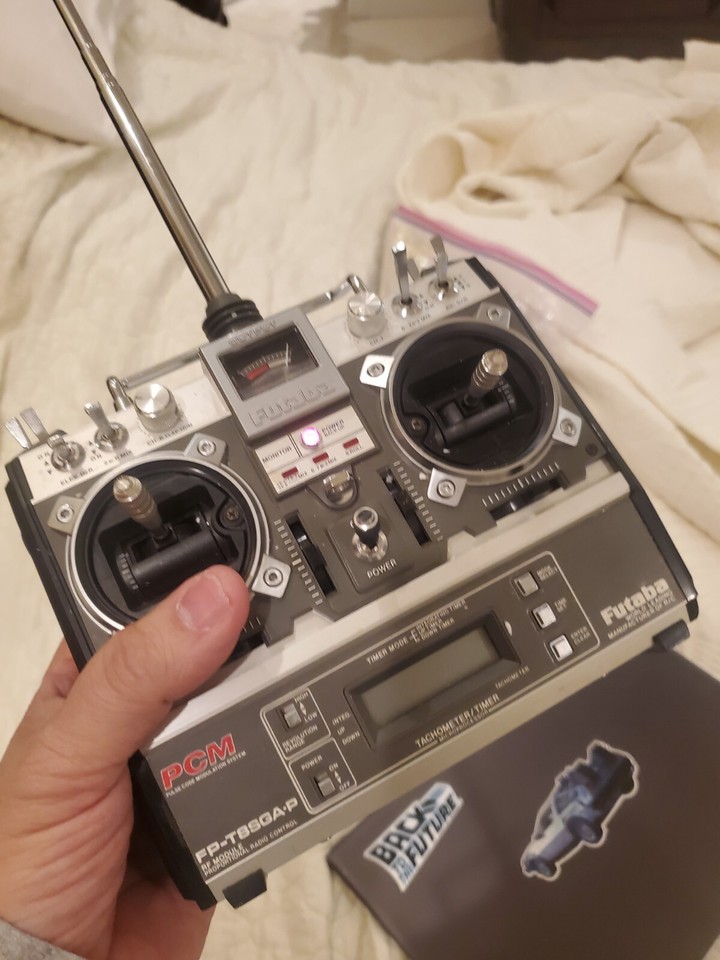 Rare Futaba FP-T8SGA-P PCM Radio Controls Back to the Future Works ,😳🔥🔥 ...