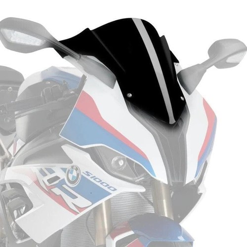 BMW S1000RR 2019-2025 Black Racing Screen Puig 3571N