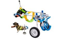 HobeyHove Adjustable Dog Cart/Wheelchair for Back Legs, Light Weight Size XXS