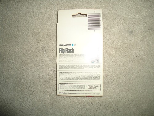 Sylvania Flip Flash Super 10 Two Pack - Picture 2 of 2