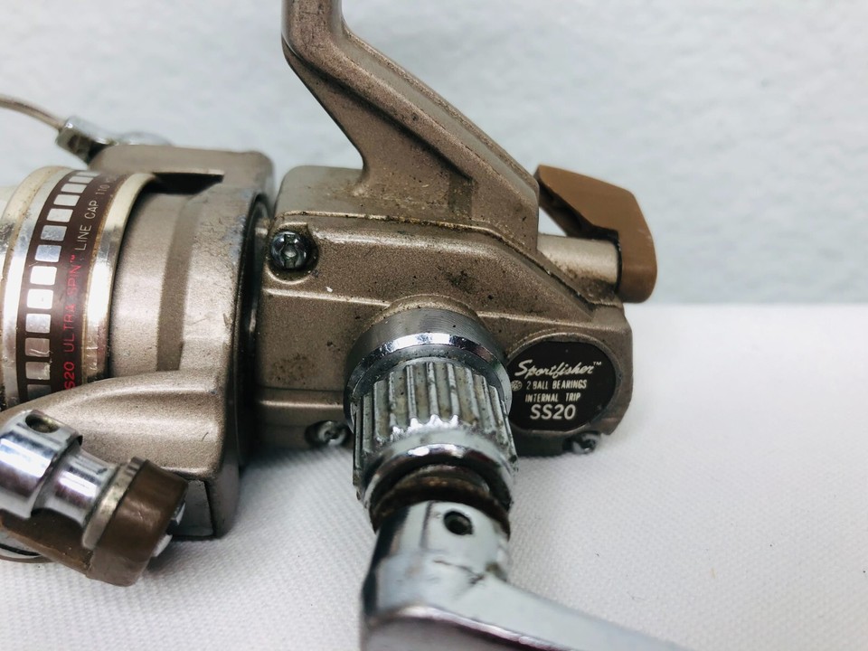 Vintage KMART SS20 Saltwater SURF Spinning Spin Fishing Reel eBay