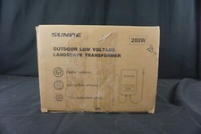 Outdoor Low Voltage Landscape Transformer by Sunvie; 200W; LVT-MH2Z-200W